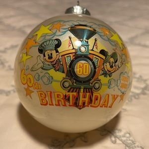 Disney 60th Birthday - Disney Holiday Ornament